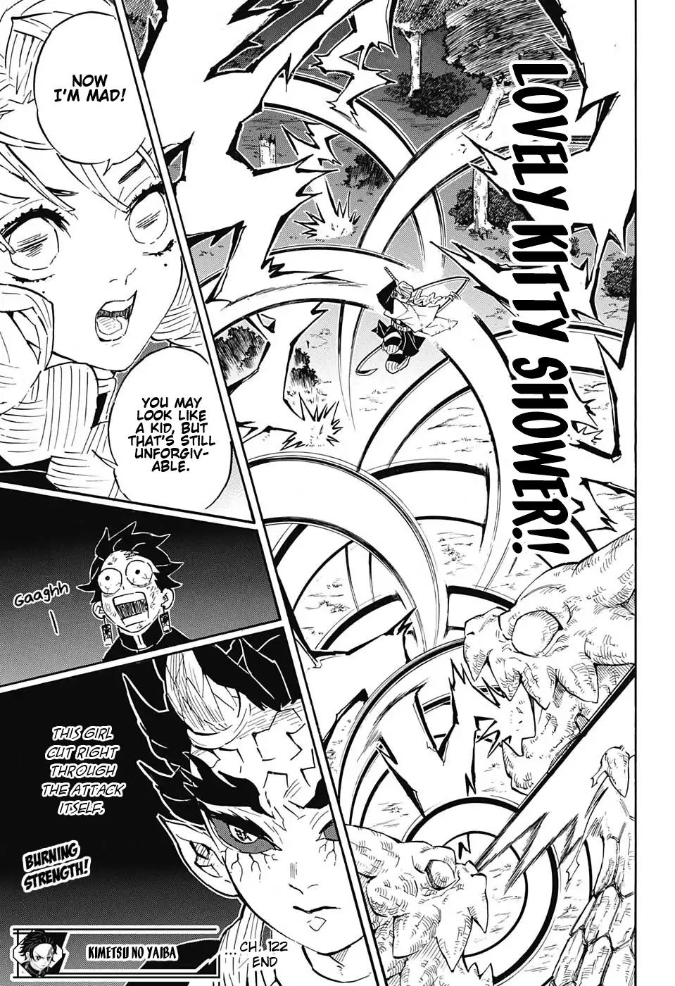 Kimetsu no Yaiba Chapter 122