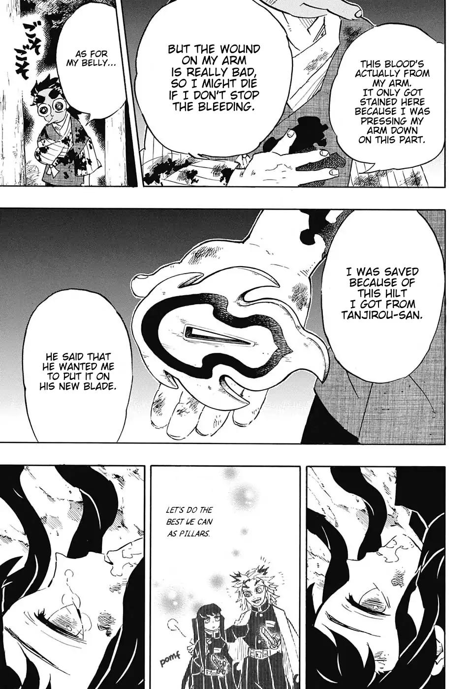 Kimetsu no Yaiba Chapter 122