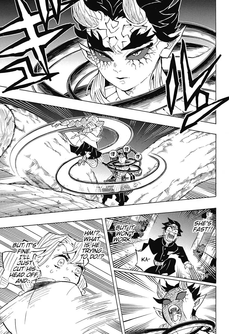 Kimetsu no Yaiba Chapter 123