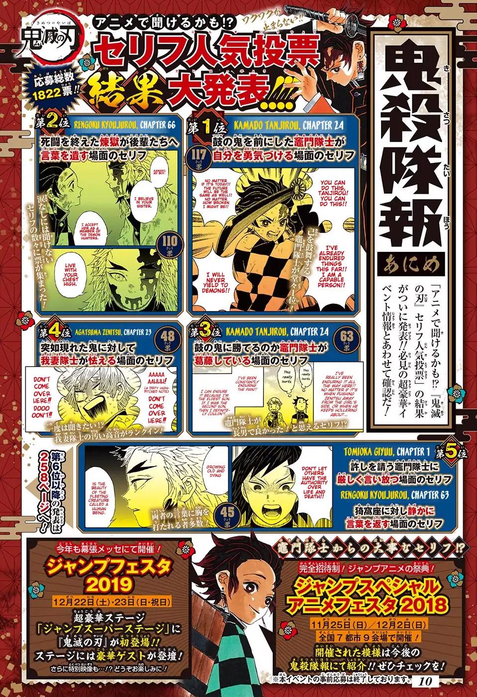 Kimetsu no Yaiba Chapter 135