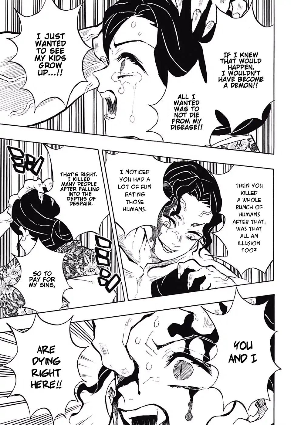 Kimetsu no Yaiba Chapter 138