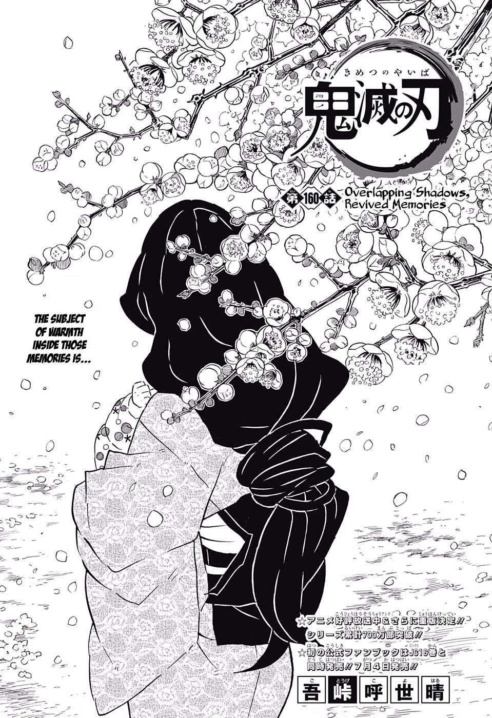 Kimetsu no Yaiba Chapter 160