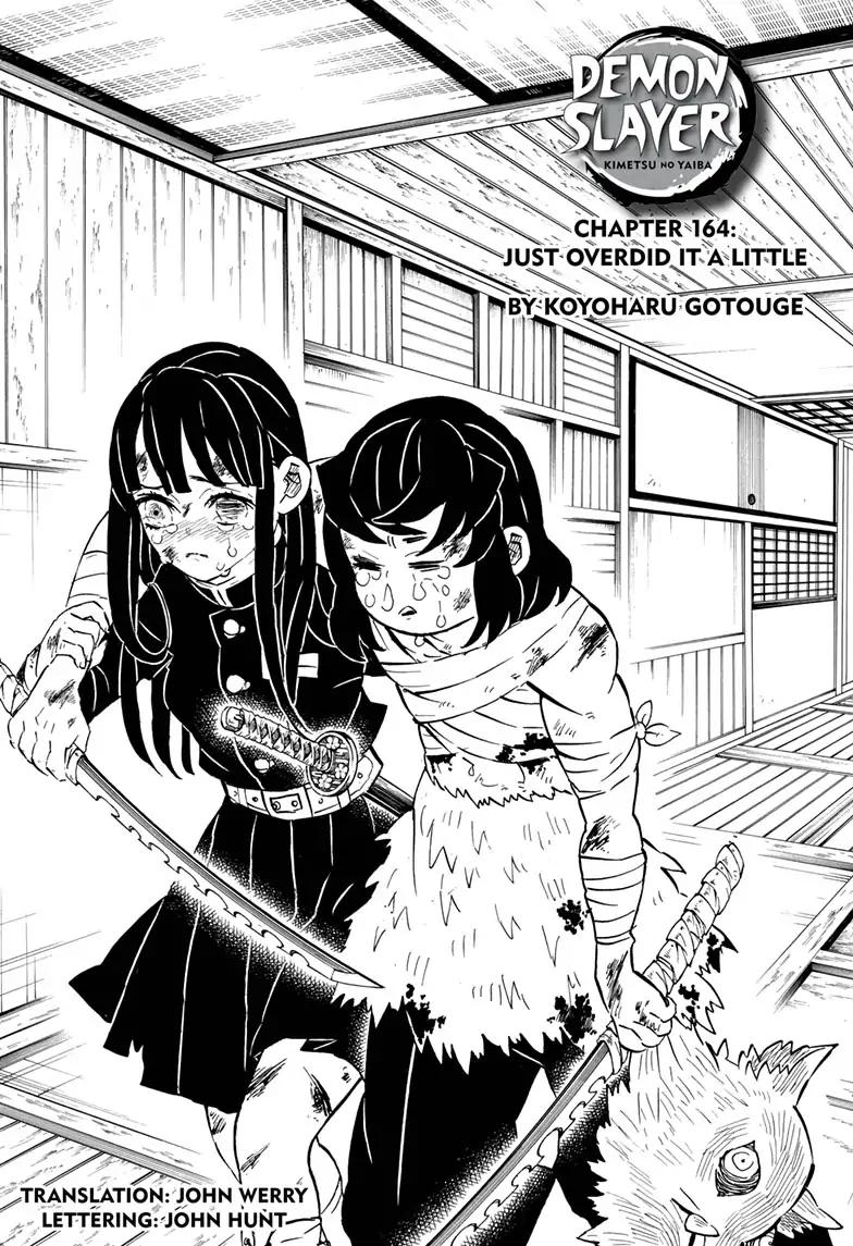 Kimetsu no Yaiba Chapter 164