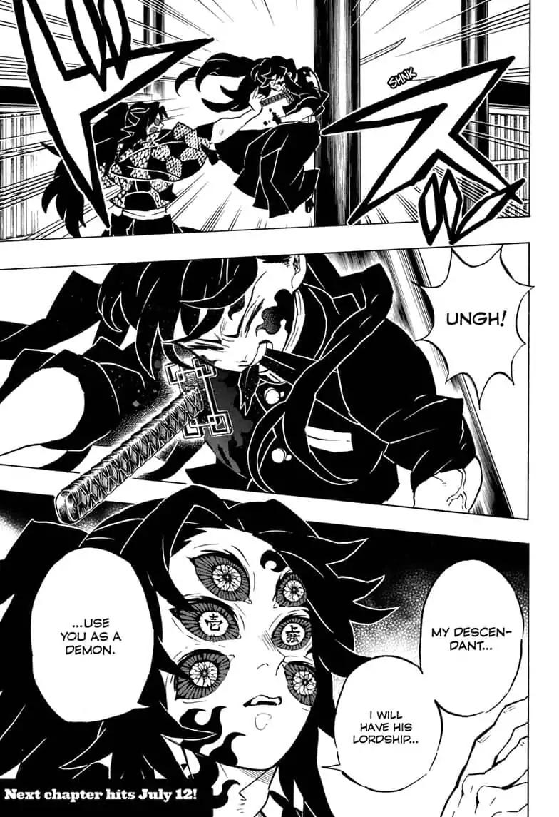 Kimetsu no Yaiba Chapter 165