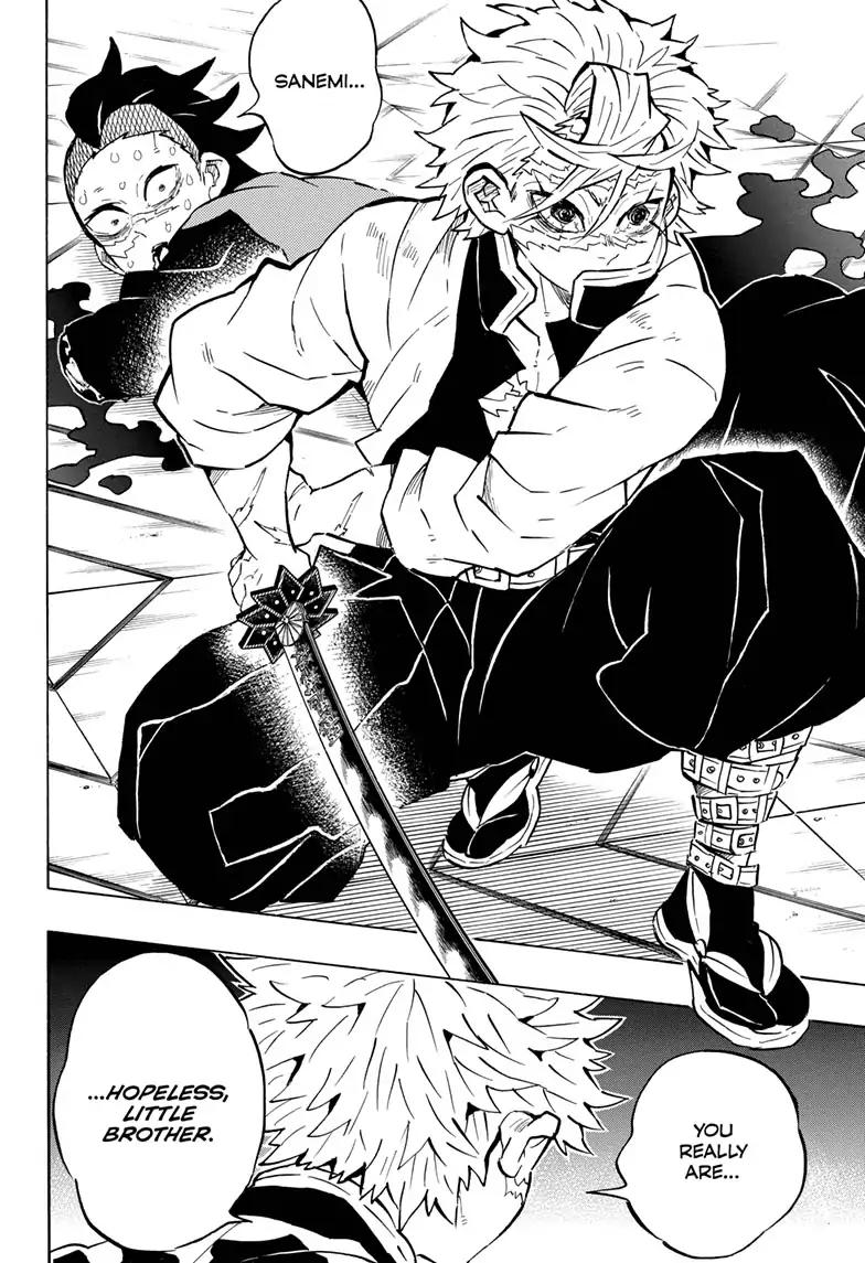 Kimetsu no Yaiba Chapter 166