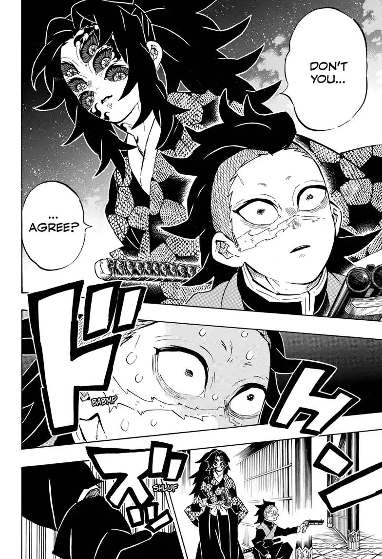 Kimetsu no Yaiba Chapter 166