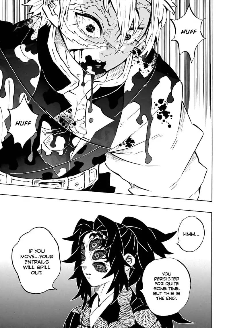 Kimetsu no Yaiba Chapter 167