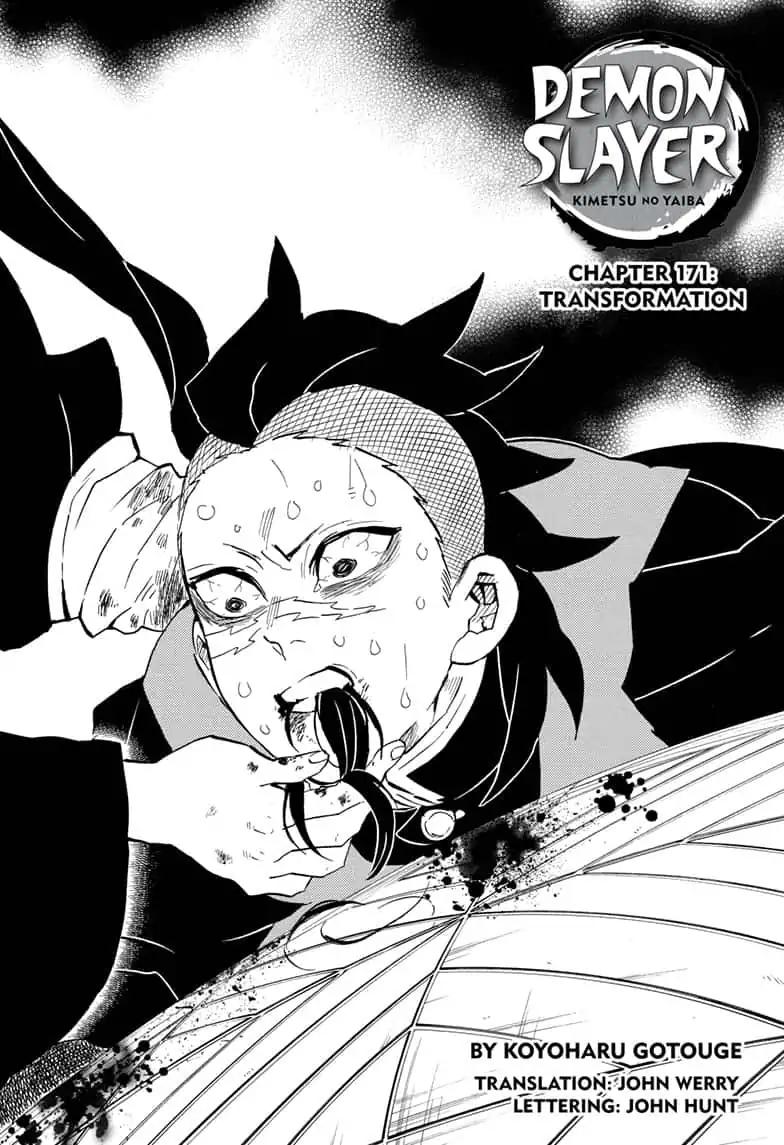 Kimetsu no Yaiba Chapter 171