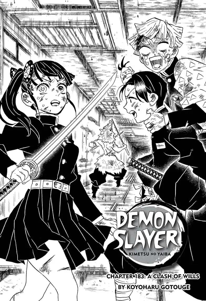 Kimetsu no Yaiba Chapter 183