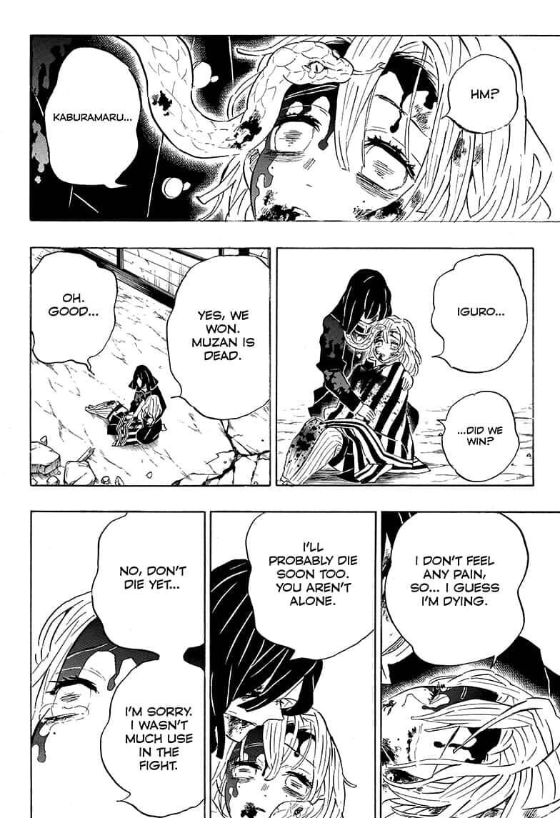 Kimetsu no Yaiba Chapter 200