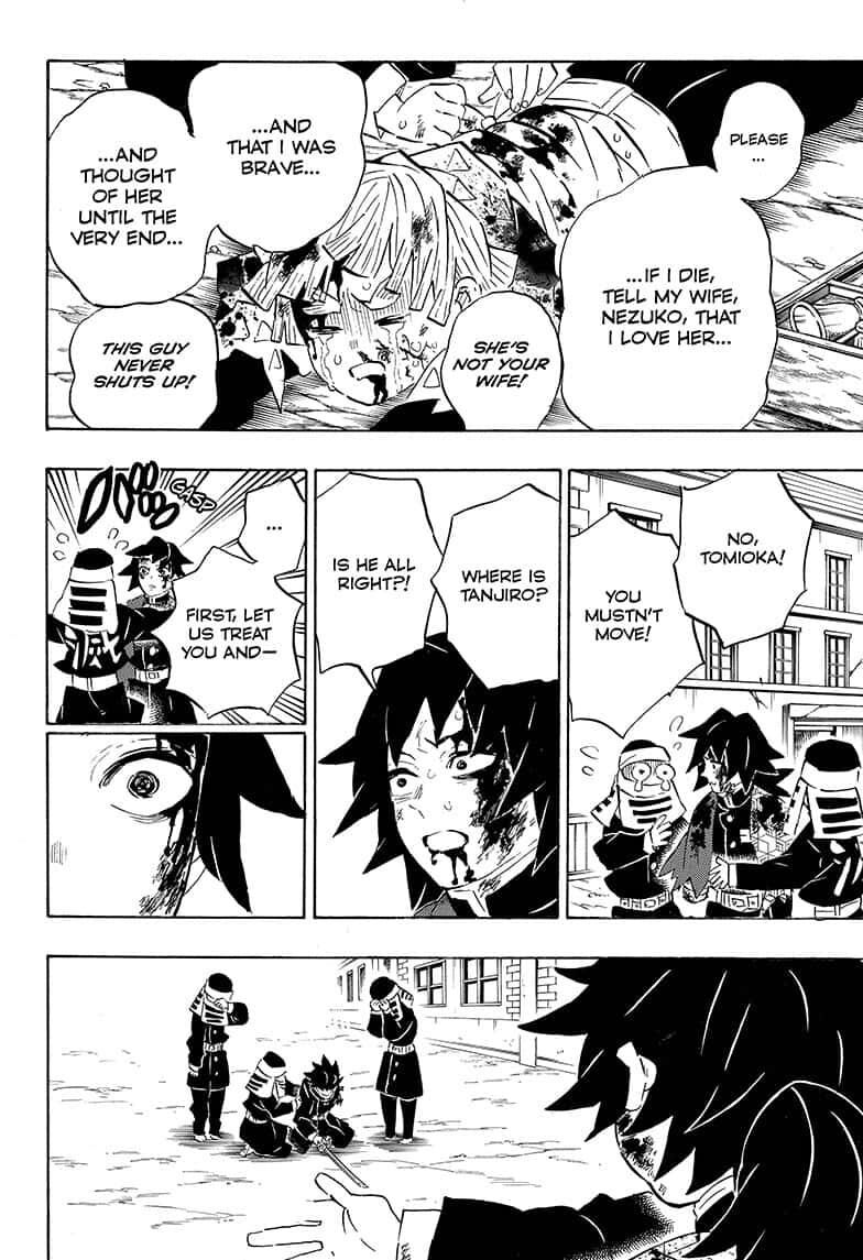 Kimetsu no Yaiba Chapter 200