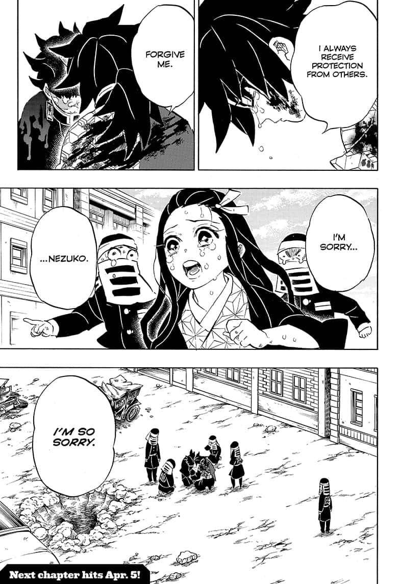 Kimetsu no Yaiba Chapter 200