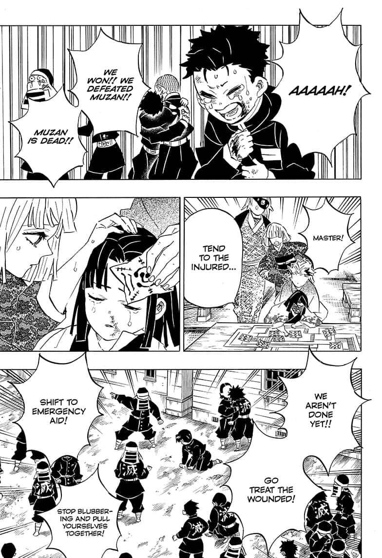 Kimetsu no Yaiba Chapter 200