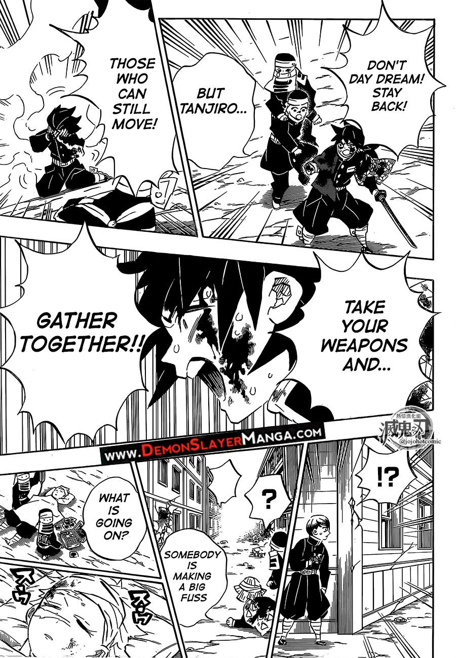 Kimetsu no Yaiba Chapter 201