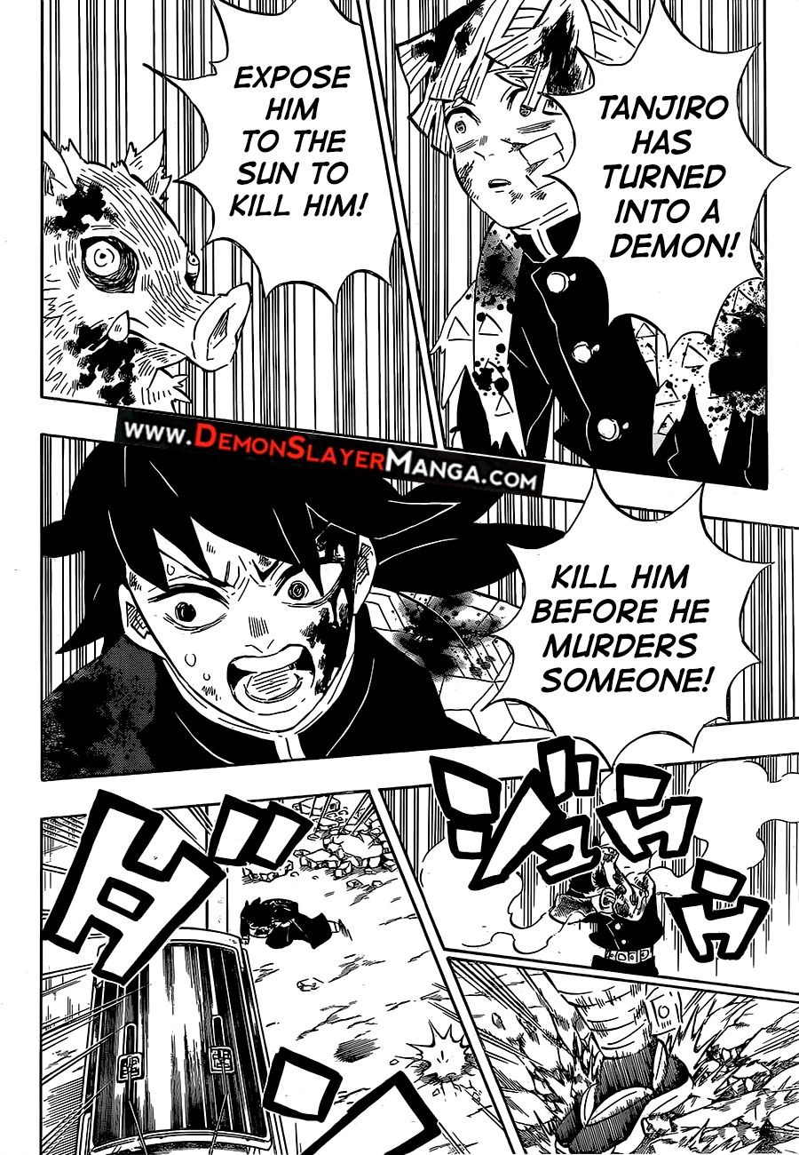 Kimetsu no Yaiba Chapter 201