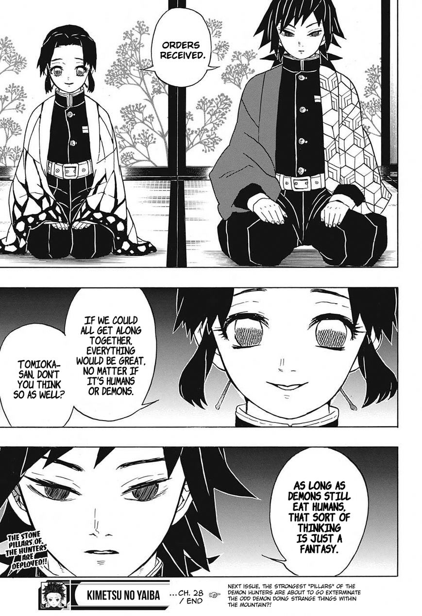 Kimetsu no Yaiba Chapter 28