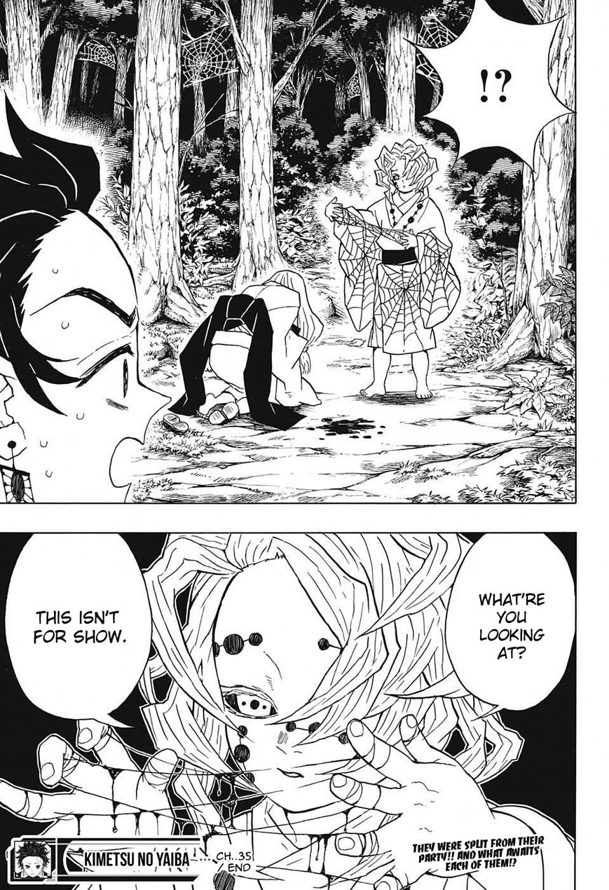 Kimetsu no Yaiba Chapter 35