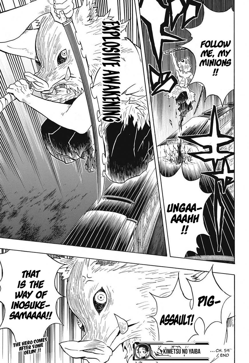 Kimetsu no Yaiba Chapter 59