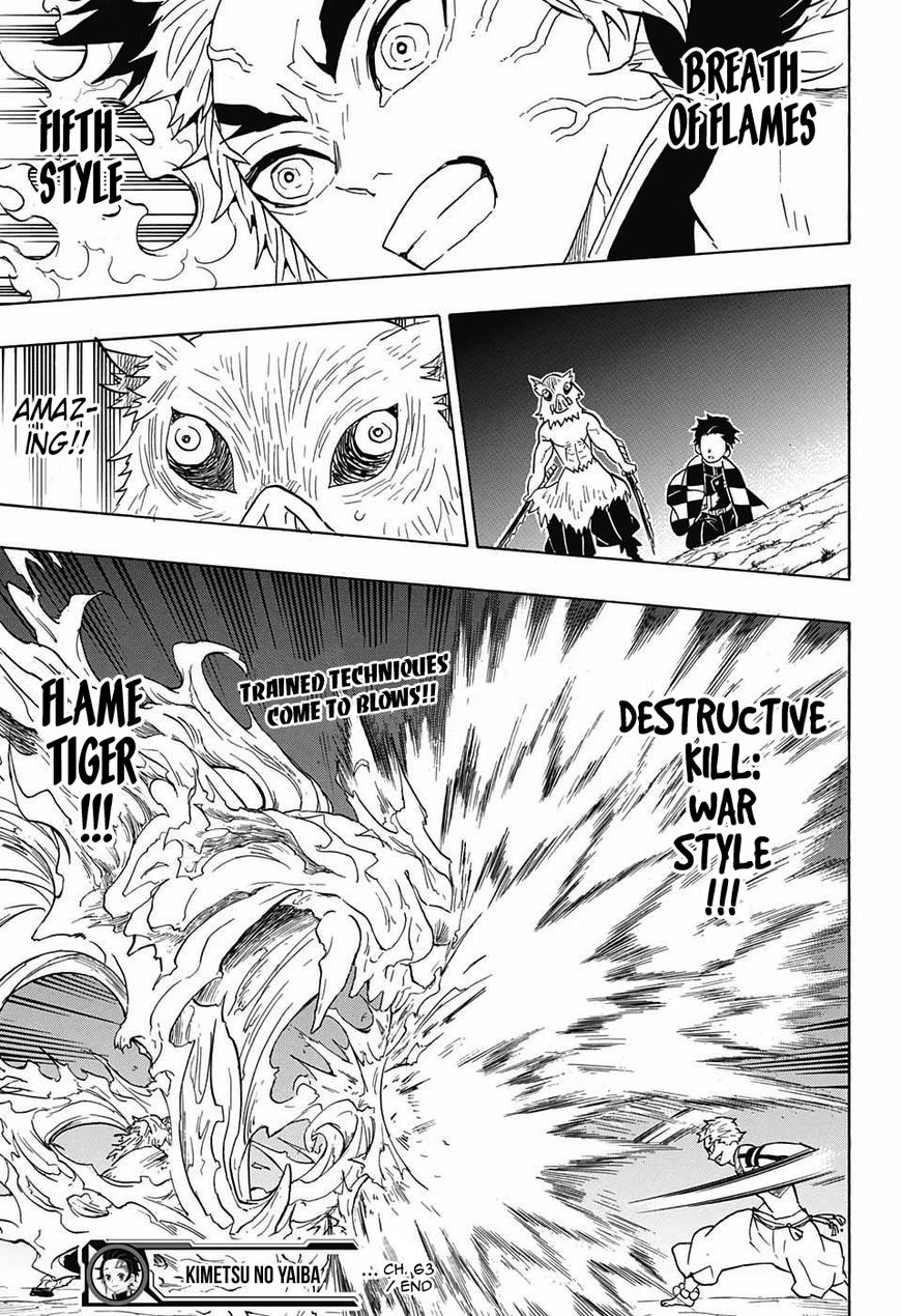 Kimetsu no Yaiba Chapter 63