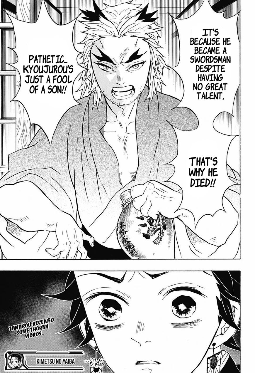 Kimetsu no Yaiba Chapter 67