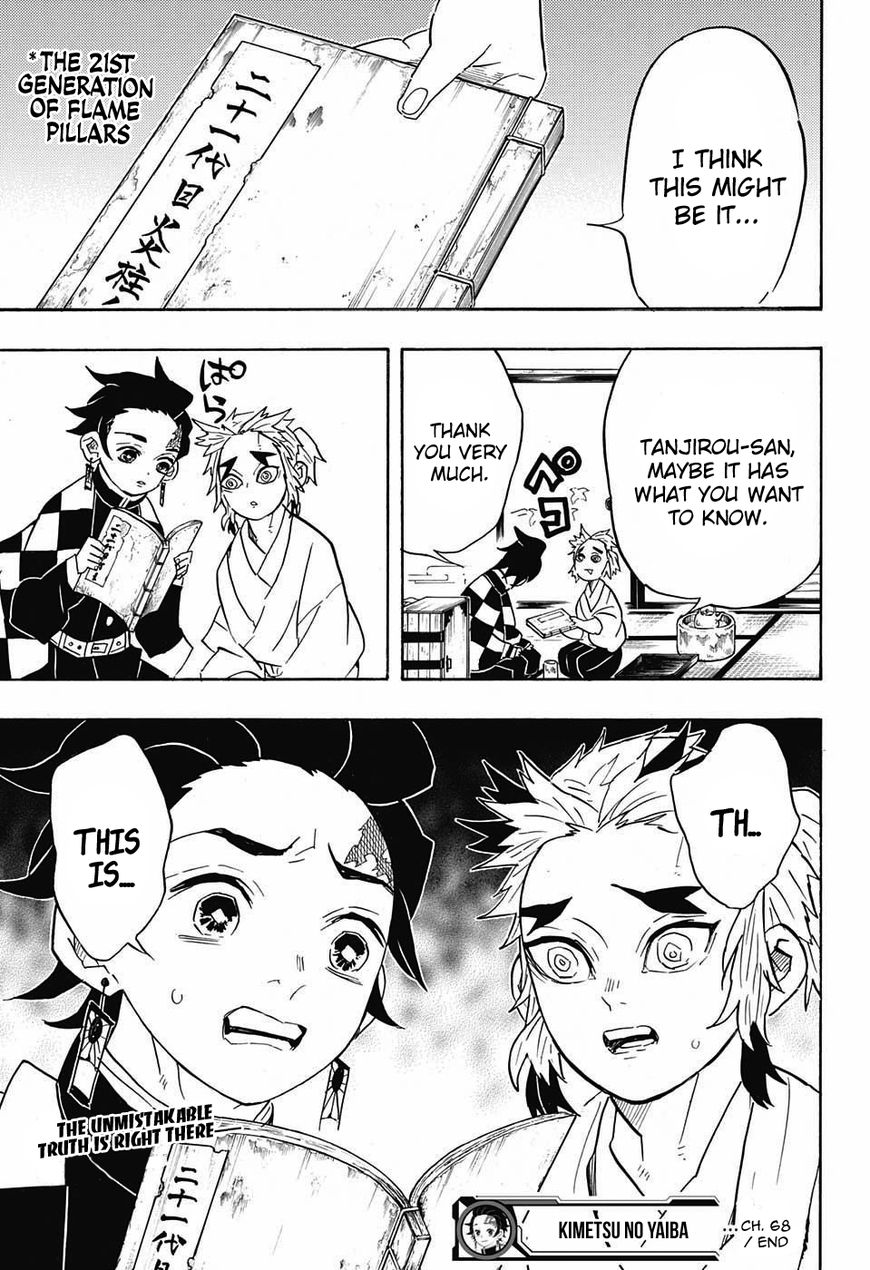 Kimetsu no Yaiba Chapter 68