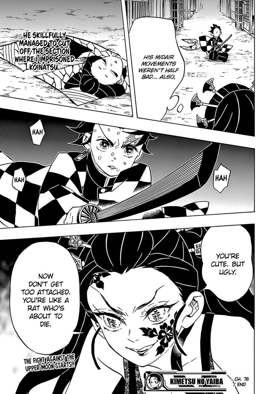 Kimetsu no Yaiba Chapter 76