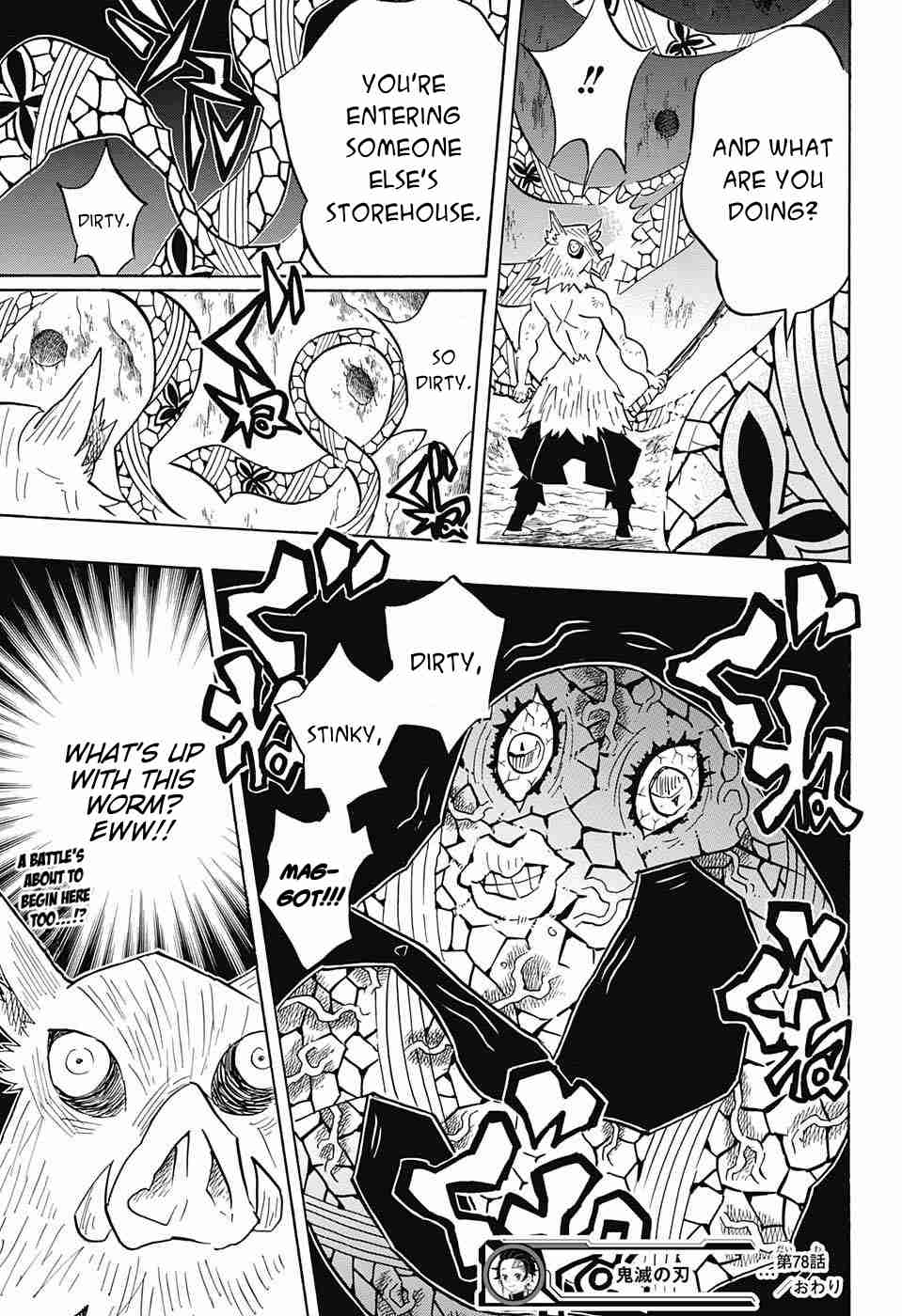 Kimetsu no Yaiba Chapter 78