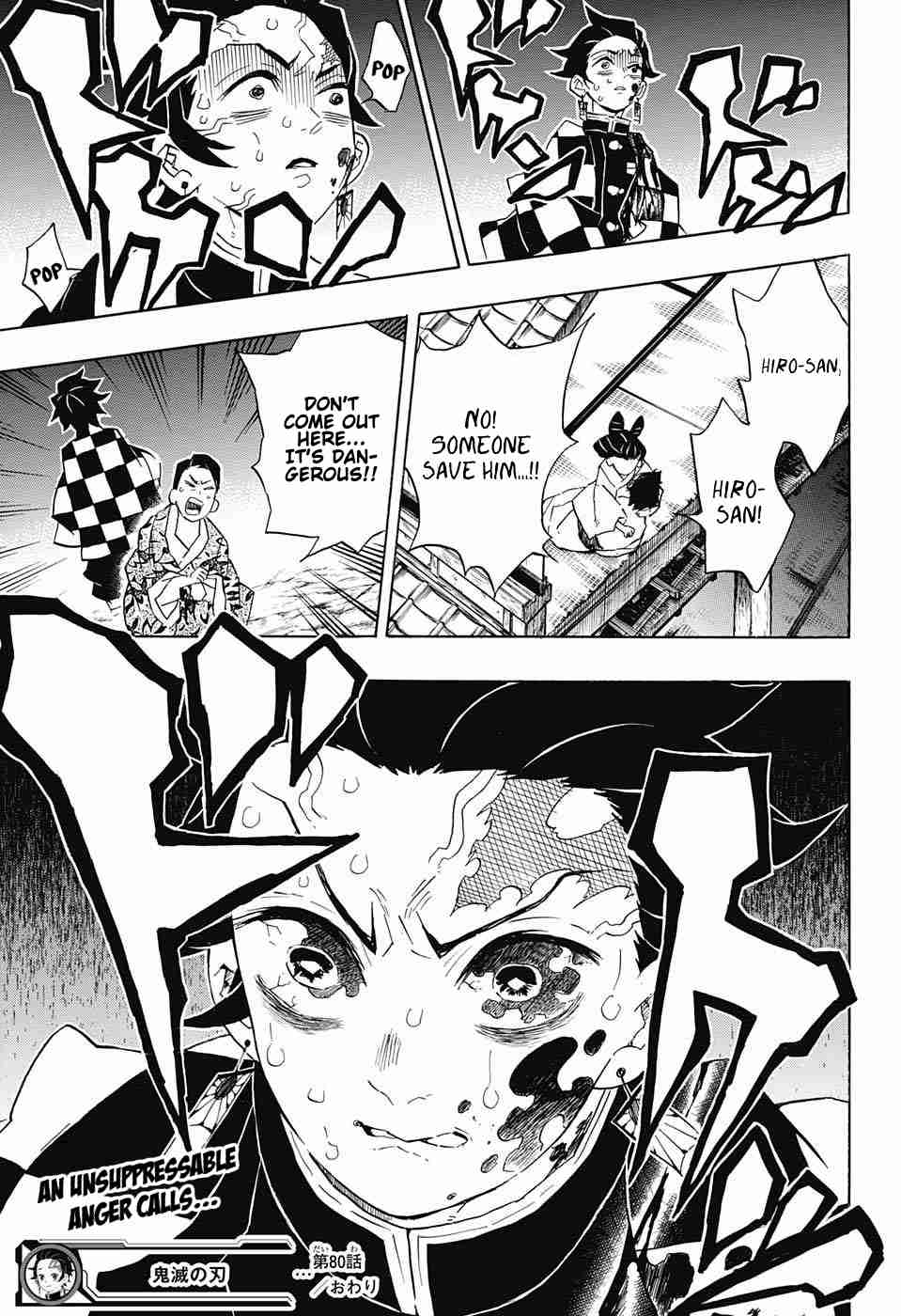 Kimetsu no Yaiba Chapter 80