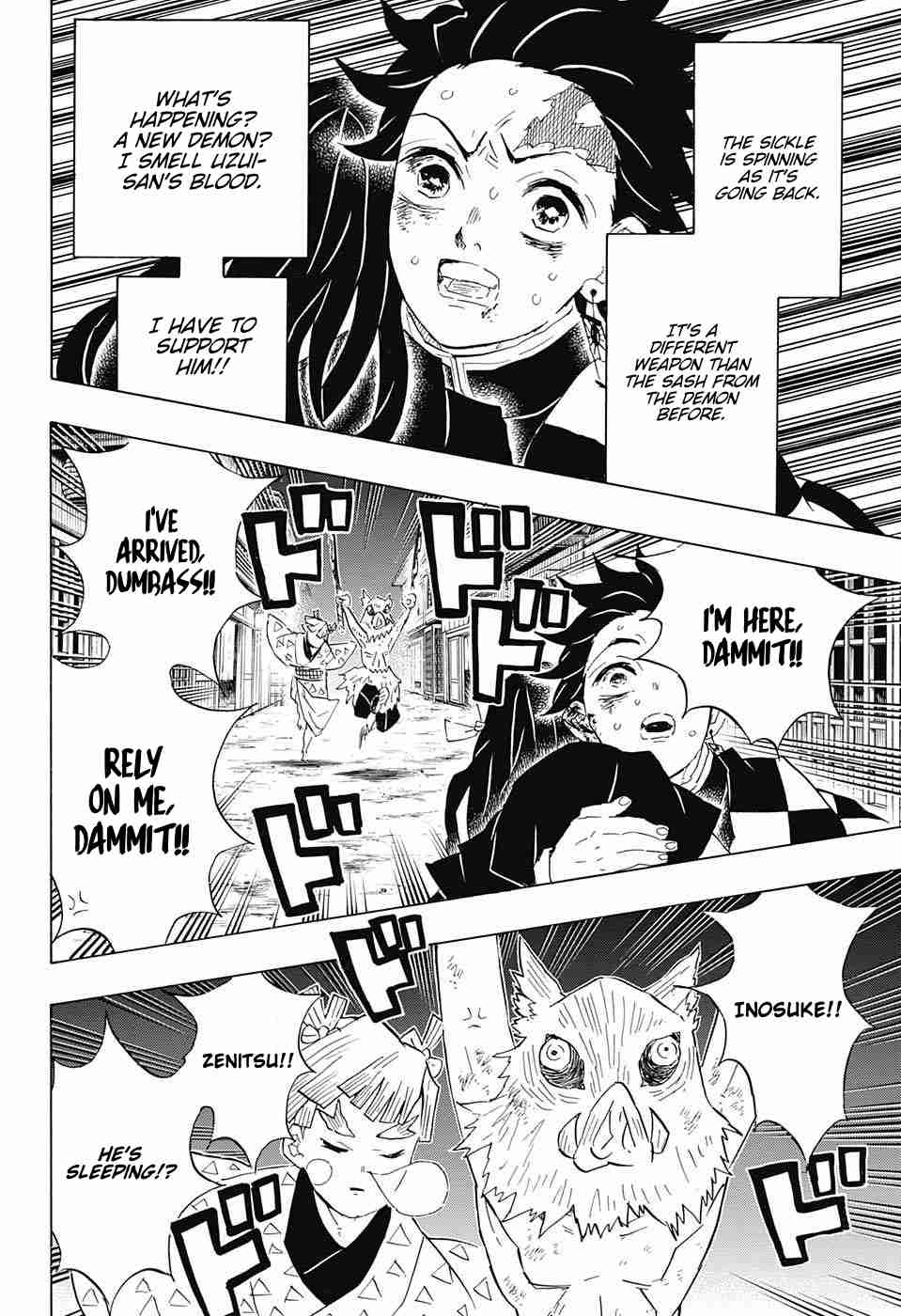 Kimetsu no Yaiba Chapter 86