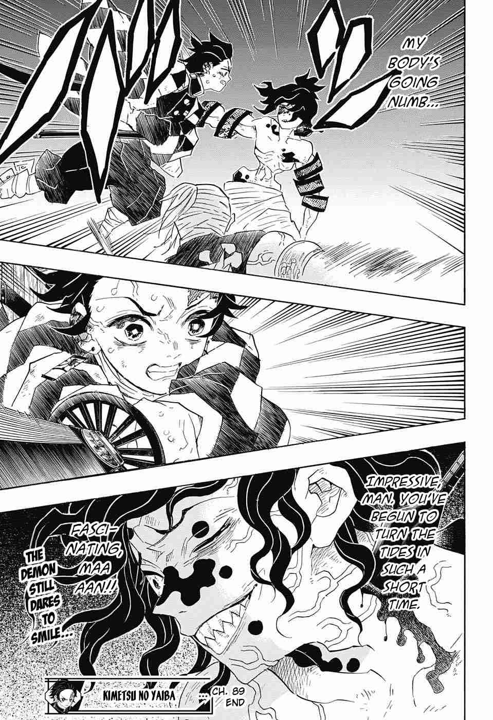 Kimetsu no Yaiba Chapter 89