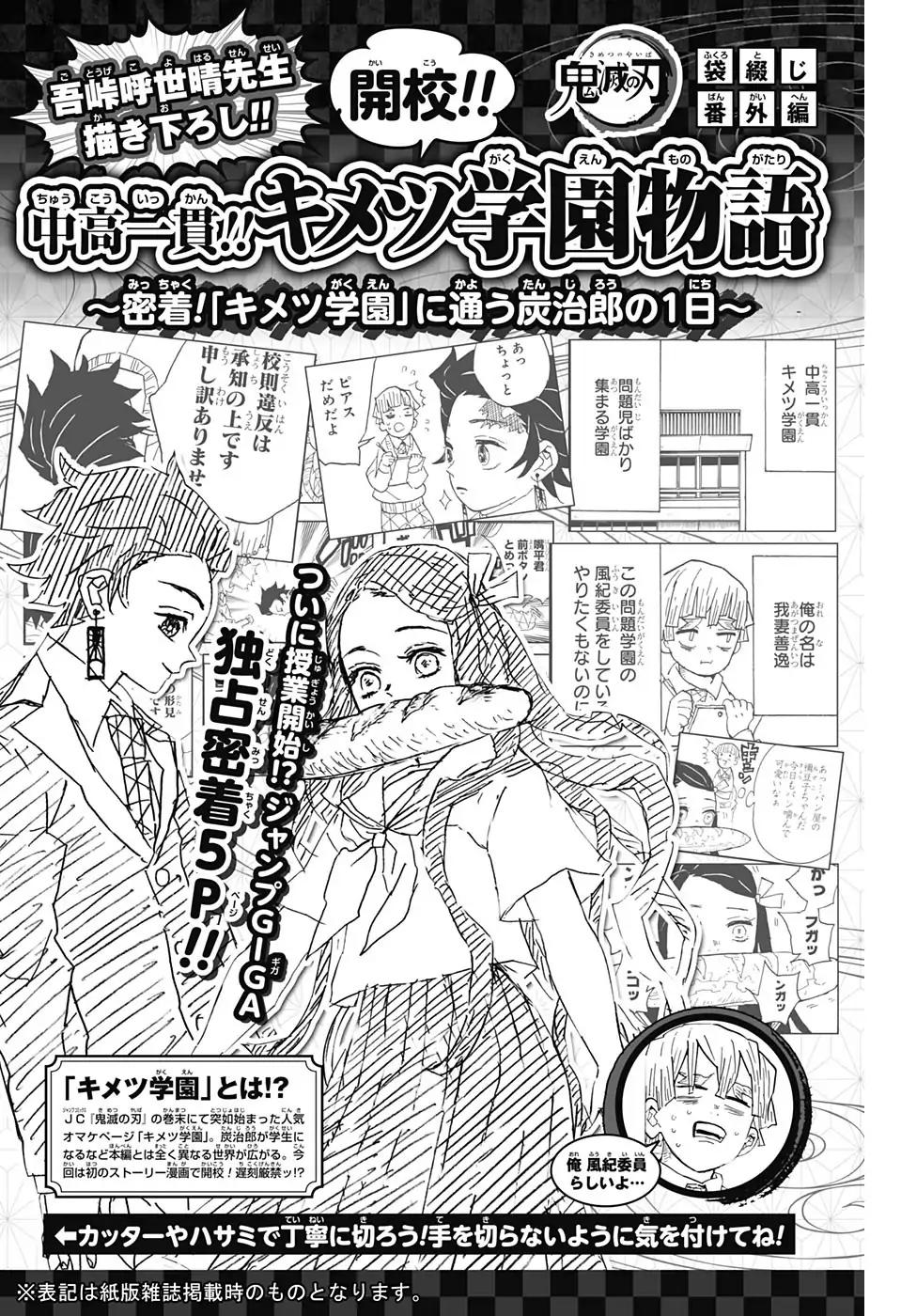 Kimetsu no Yaiba Chapter 95.5