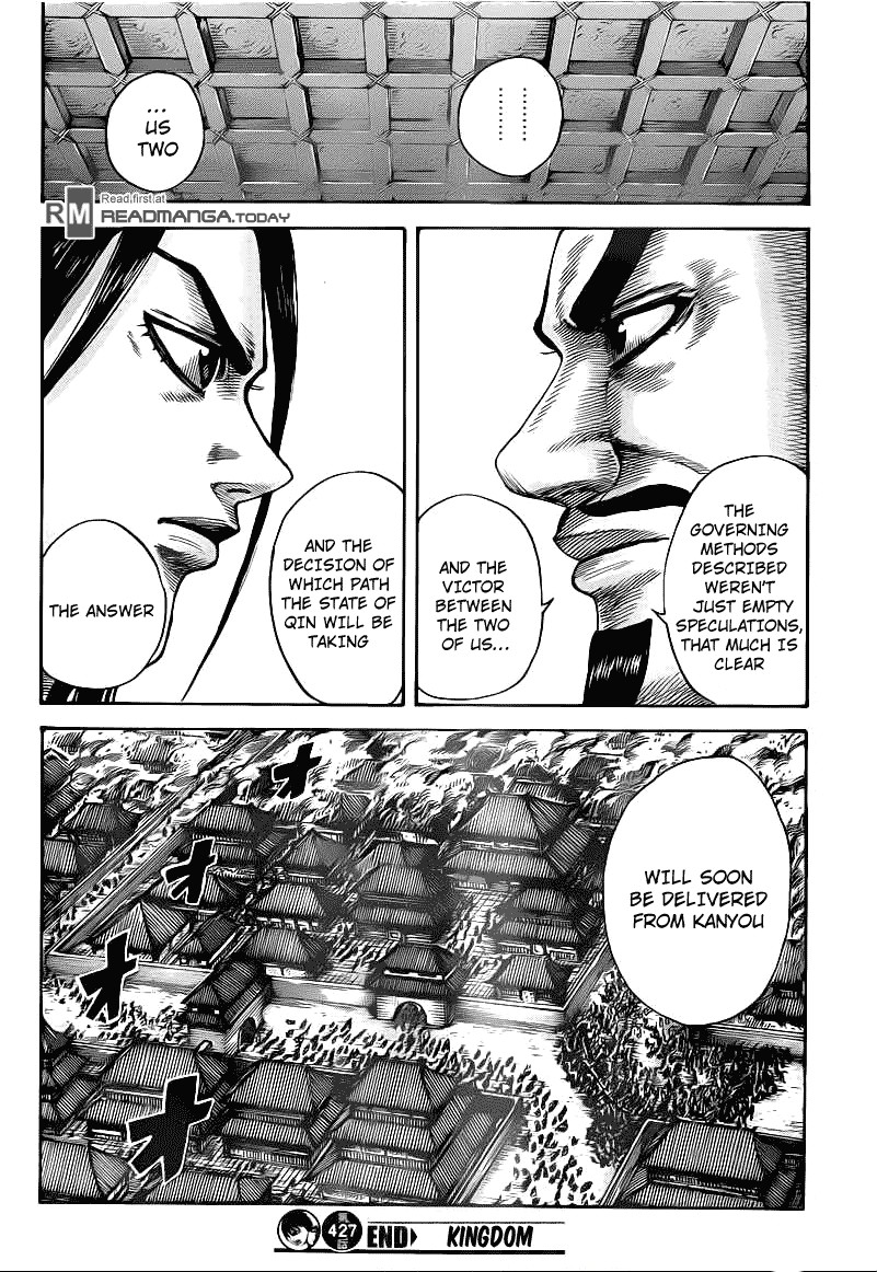 Kingdom Chapter 427