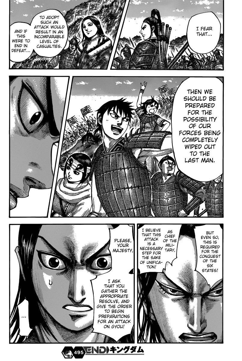 Kingdom Chapter 495