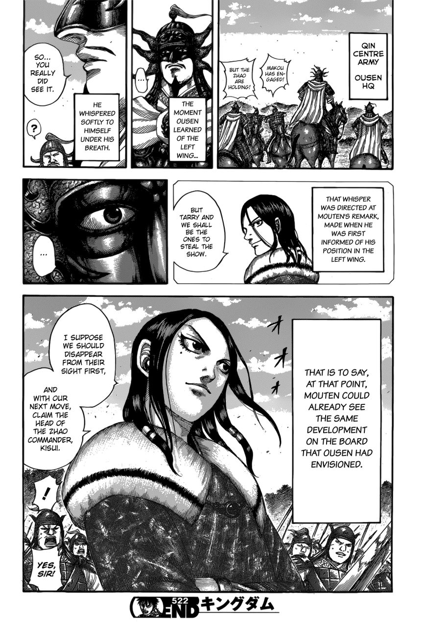 Kingdom Chapter 522