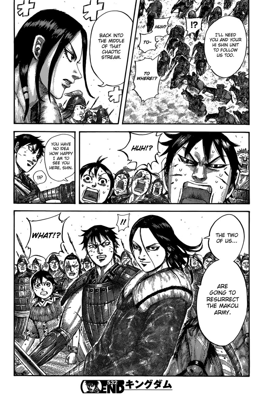 Kingdom Chapter 532