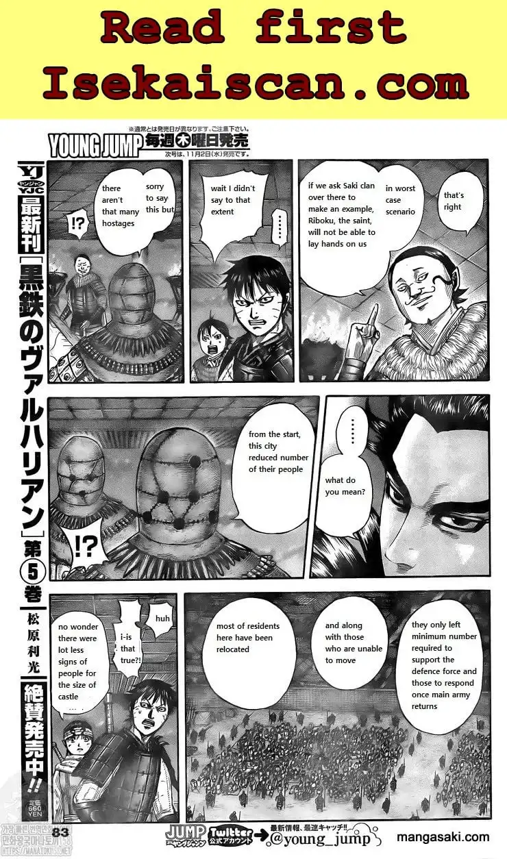 Kingdom Chapter 736