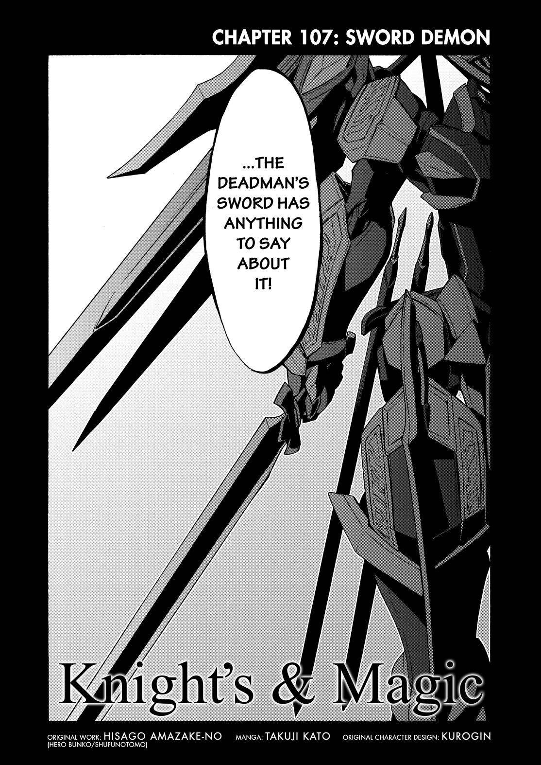 Knights and Magic Chapter 107