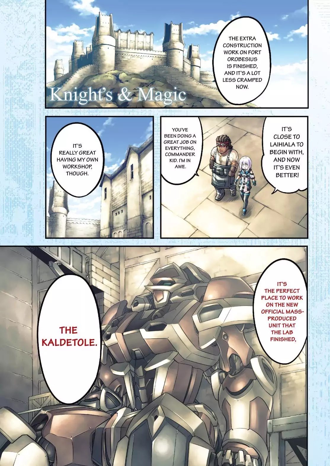 Knights and Magic Chapter 46