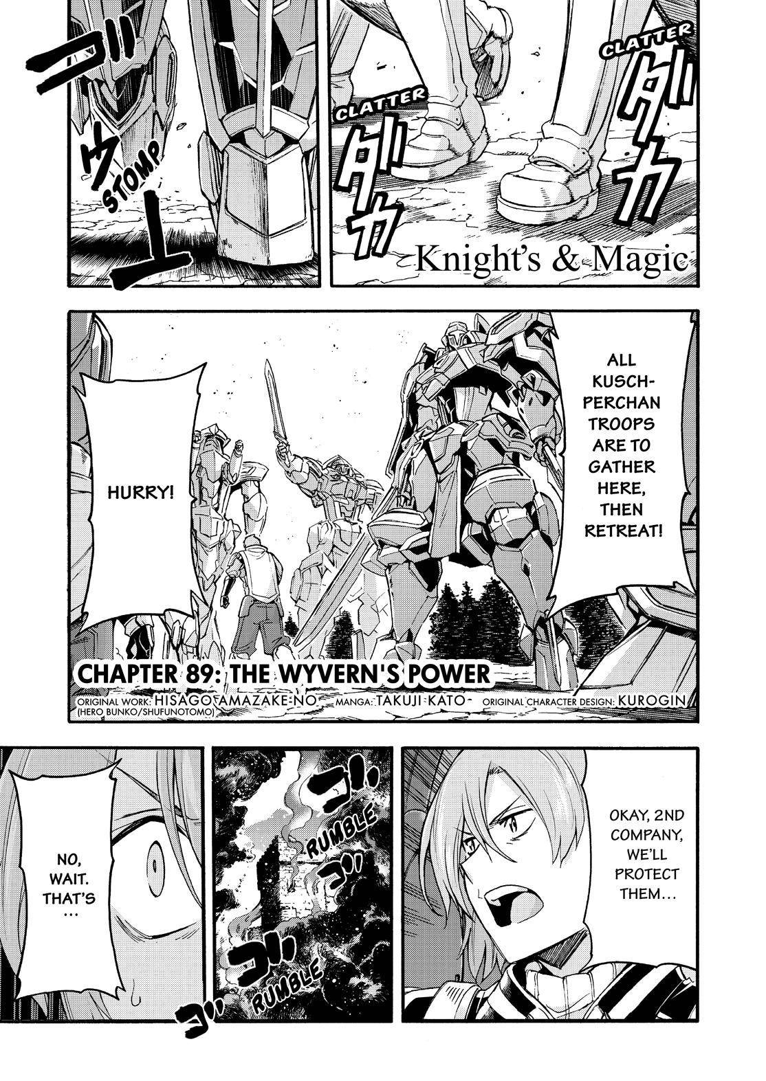 Knights and Magic Chapter 89