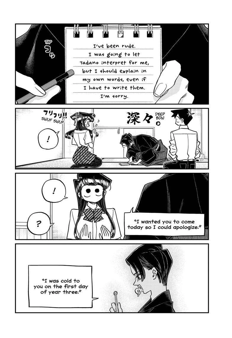 Komi-san wa Komyushou Desu Chapter 417