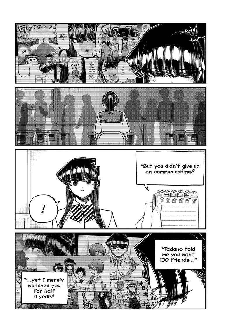 Komi-san wa Komyushou Desu Chapter 417