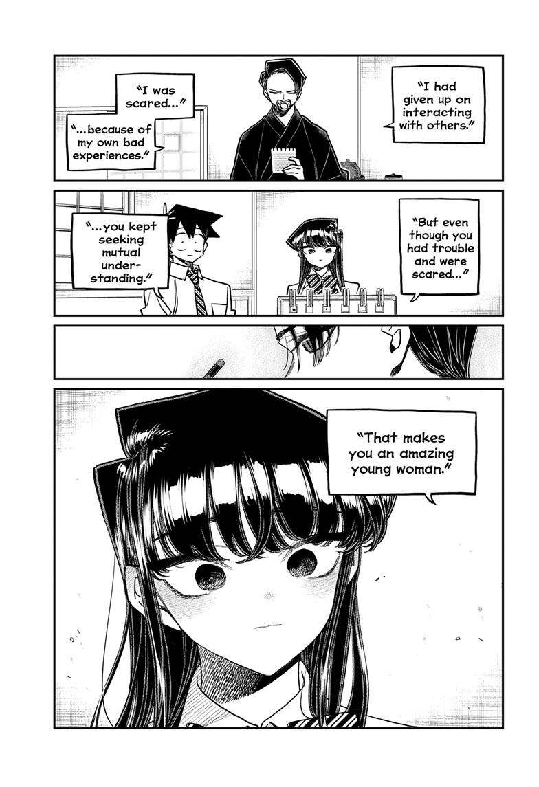 Komi-san wa Komyushou Desu Chapter 417