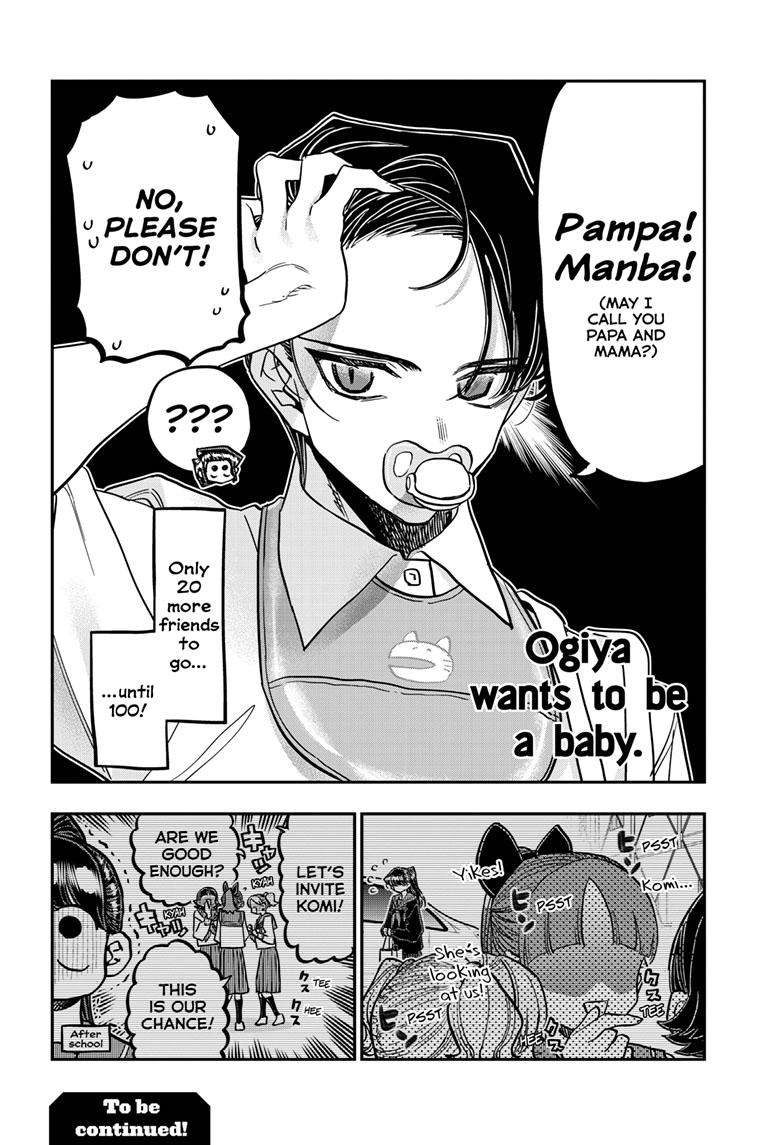 Komi-san wa Komyushou Desu Chapter 418