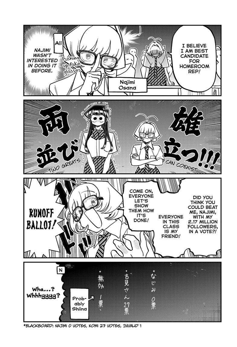 Komi-san wa Komyushou Desu Chapter 420