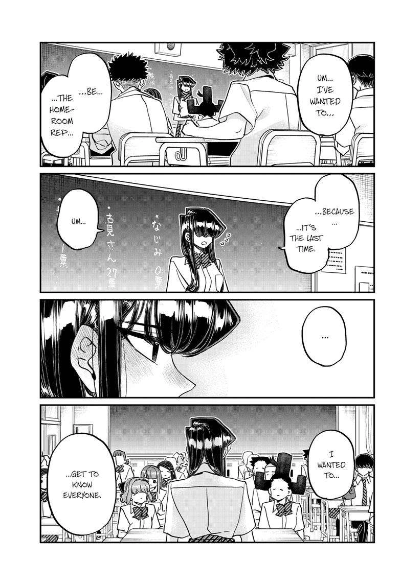 Komi-san wa Komyushou Desu Chapter 420