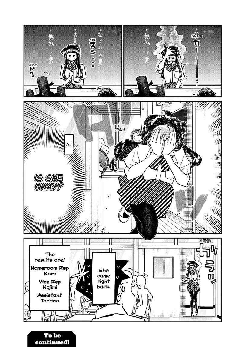 Komi-san wa Komyushou Desu Chapter 420