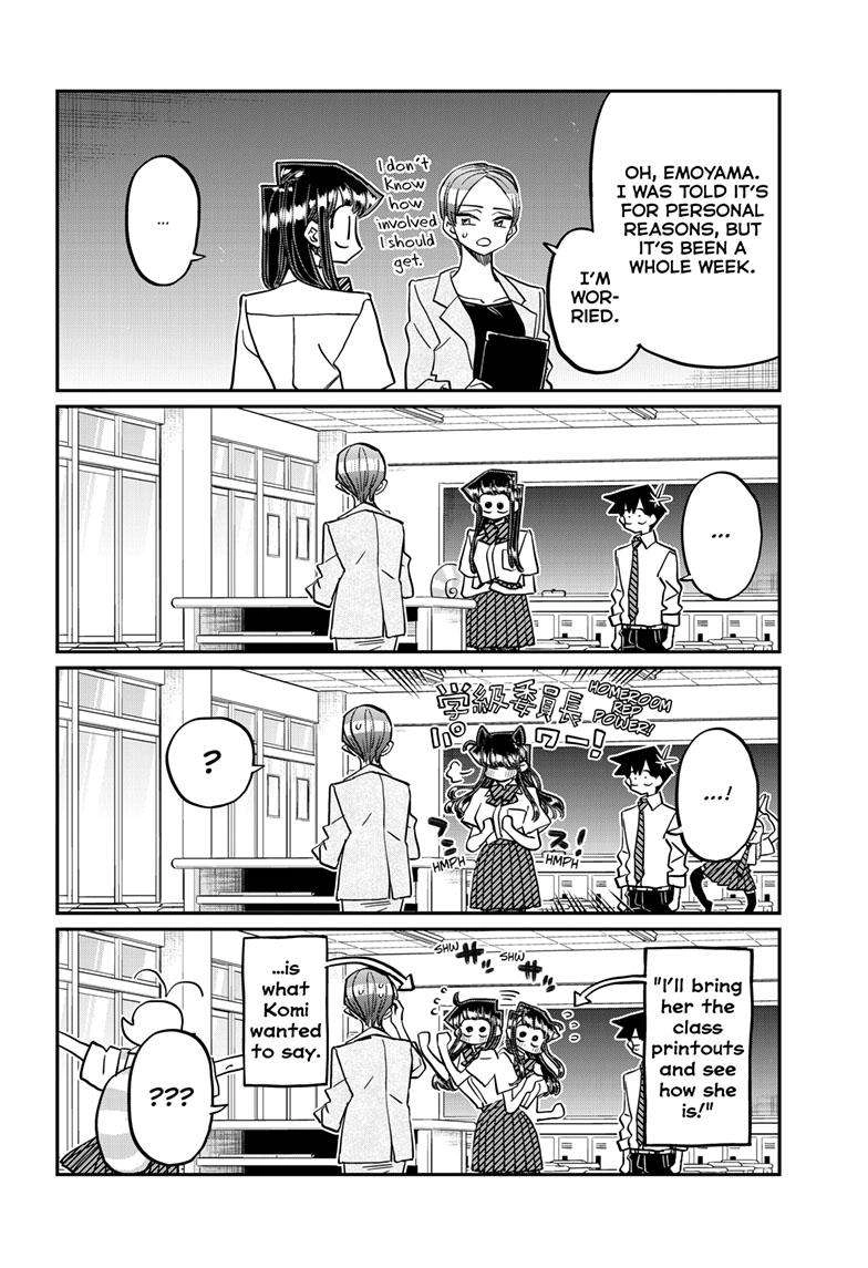 Komi-san wa Komyushou Desu Chapter 421