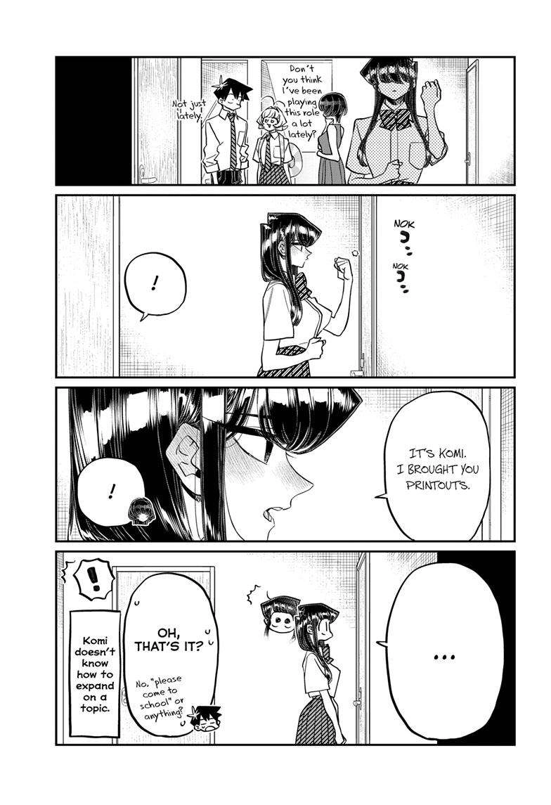 Komi-san wa Komyushou Desu Chapter 421