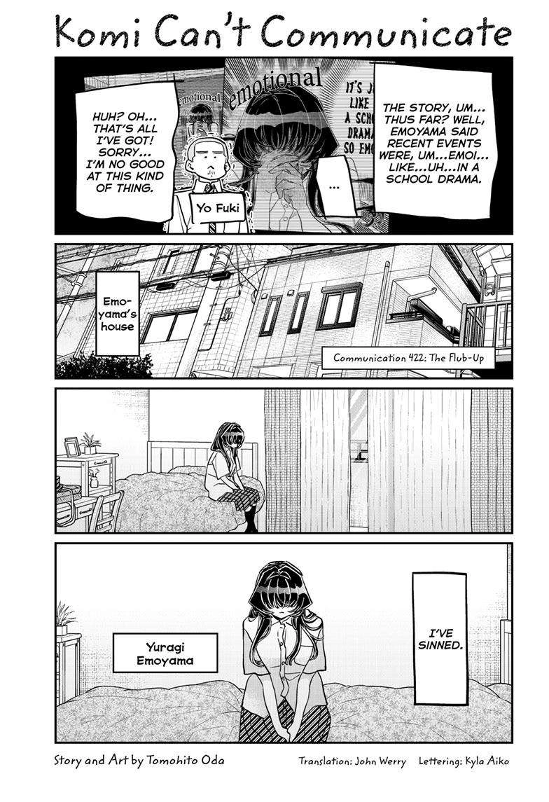 Komi-san wa Komyushou Desu Chapter 422