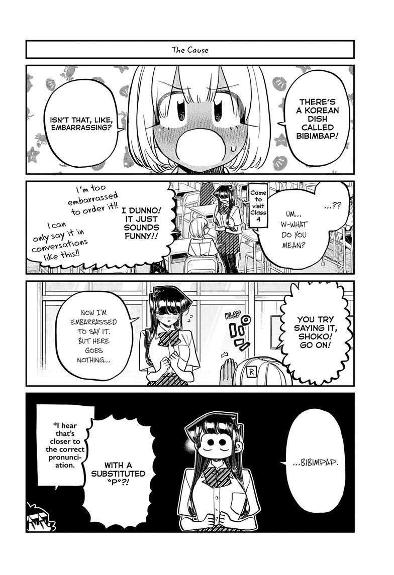 Komi-san wa Komyushou Desu Chapter 425